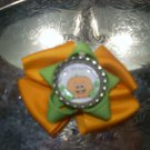 My First Halloween Bottlecap Bow