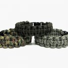 Set of 3 Paracord Bracelets, Choice of Colors and Sizes