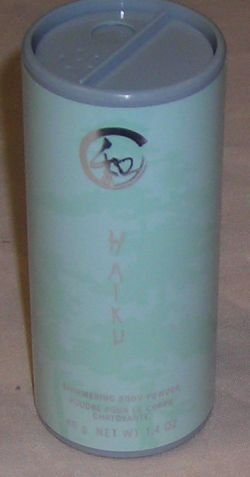 Avon Haiku Shimmering Body Powder