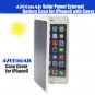 New 4200mah Solar Power External Backup Battery Charger Case Apple iPhone 6 Plus - Black / White