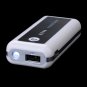 5600mAh Portable Mobile Charger Power Bank Mobile Phone/MP4/iPad/iPhone-White