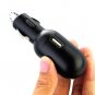Dual USB Car Charger for iPhone/iPod/Mobile/MP3/PSP/NDSL - Black