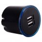 2-Port USB 2.1A Output AC Charger Power Adapter iPhone/iPod/Samsung/HTC US Plug-Black