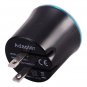 2-Port USB 2.1A Output AC Charger Power Adapter iPhone/iPod/Samsung/HTC US Plug-Black