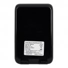 P1000 5000mAh Double USB Power Bank for iPad/iPhone - Black