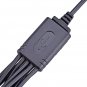 Universal 10-in-1 Spring USB Travel Charging Cable iPod / iPhone / Samsung-Black