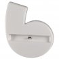 Portable Convenient Data Sync Desk Station Cradle Port Charger Dock for iPhone 6 -White