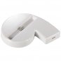 Portable Convenient Data Sync Desk Station Cradle Port Charger Dock for iPhone 6 -White