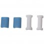 4pcs/set Silicone Charger Cable USB Protector Headset Cable Case for iPhone 5s 6 6 Plus Samsung