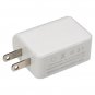 15W Dual USB Ports Adapter Wall Travel US Plug Phone Charger Adapter iPhone 6s 6 Samsung - White