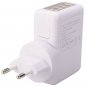 4-Port USB Wall Charger AC Adapter Power Supply EU Plug - White