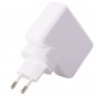 4-Port USB Wall Charger AC Adapter Power Supply EU Plug - White
