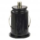 Mini Dual Ports USB Car Charger for iPhone/iPod - Black
