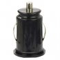Mini Dual Ports USB Car Charger for iPhone/iPod - Black