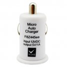Mini USB Car Charger for iPhone iPod - White