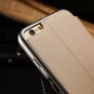 Creative Design Hard TPU Phone Cover Flip-up Case for 4.7-inch iPhone 6 Metal Fringe - 7 Colors