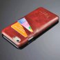 Back Card Slot 4.7" Phone Case Ultra Slim Leather Backup Cover for iPhone 6 - 5 Colors