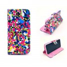 2015 PU Leather Flip-up Personal Pattern Protector Case Stand w/ Card Slots for 4.7" iPhone 6