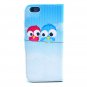 PU Leather Flip-up Personal Pattern Protector Phone Case w/ Card Slots for 4.7" iPhone 6
