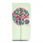 Stylish PU Leather Flip-up Personal Pattern Protector Phone Case for 5.5" iPhone 6 Plus
