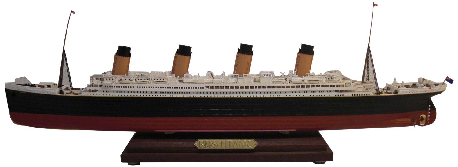 1/350 Scale Deluxe RMS Titanic Model Kit by Minicraft