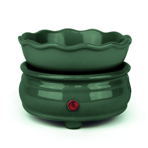 Green Electric 2 IN 1 Ceramic Candle Warmers