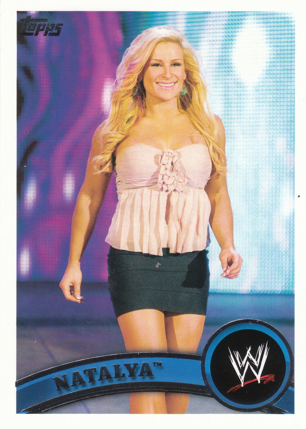 2011 Topps WWE #6 Natalya