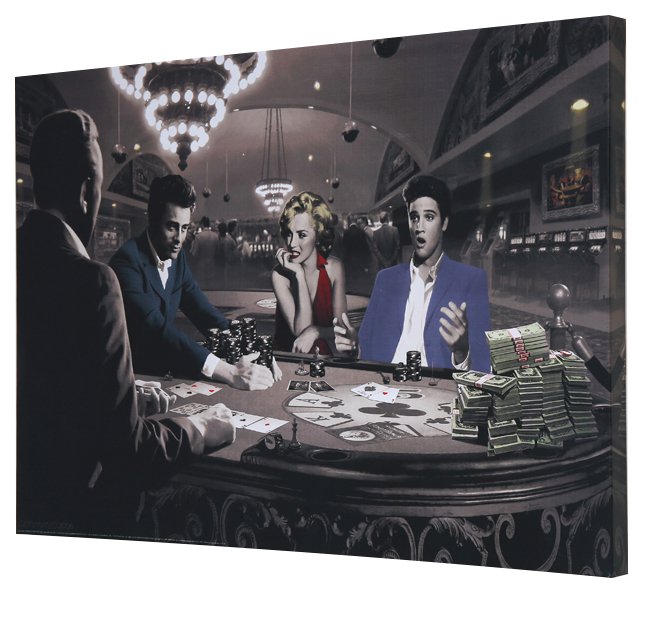 Royal Flush Marilyn Monroe, Elvis Presley, James Dean, Humphrey Bogart ...