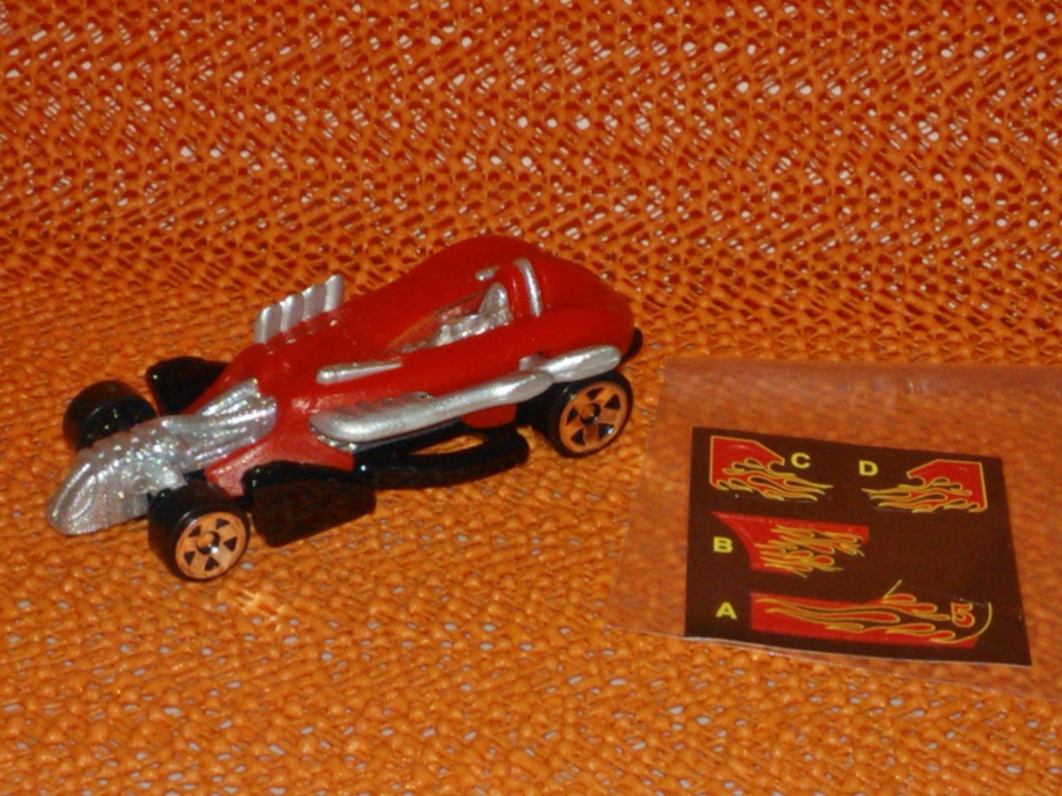 Saltflat Racer Hot Wheels 2001 McDonald's Happy Meal Toy #8