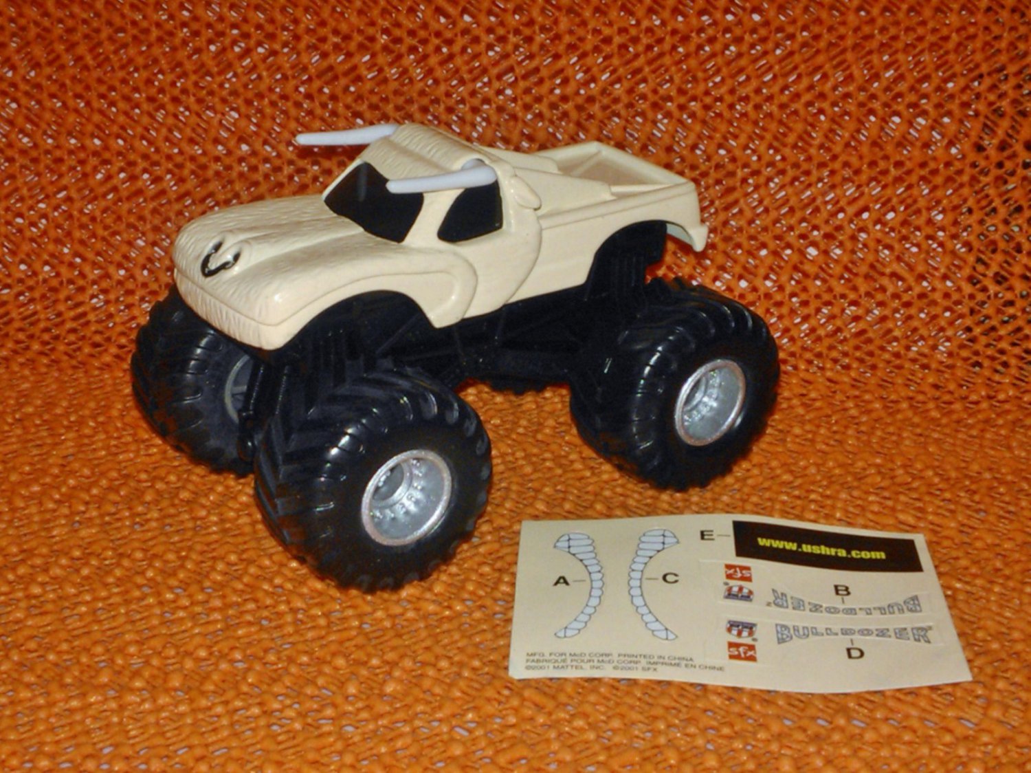 bulldozer monster truck toy