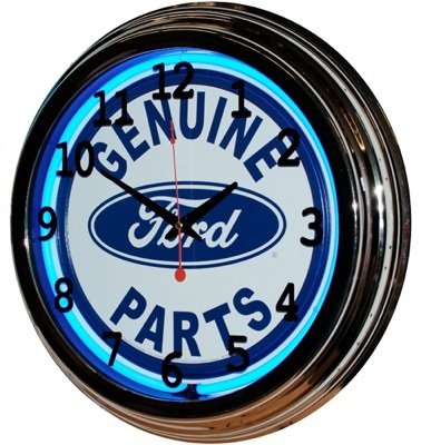 Ford neon wall clock #5