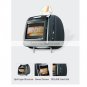 7 Inch Split-type Headrest Monitor/DVD Player with Swivel TFT LCD Screen FM SD USB DIVX GAMES