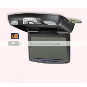11 Inch Flip-Down DVD Player /LCD Monitor with FM SD USB DVD MP4 DIVX Speaker