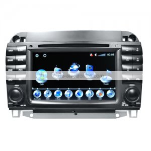2 Din Benz W220 DVD Player S Class Benz W220 GPS Navigation Radio Bluetooth
