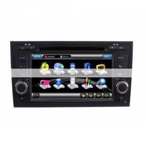 Special Car DVD Player for AUDI A4 GPS Navigation Year 2003-2008 with TV Can Bus Dual Zone