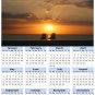 2014 calendar toolbox magnet refrigerator magnet beaches #1
