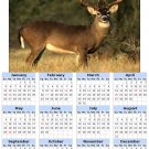 2014 calendar toolbox magnet refrigerator magnet Deer #4