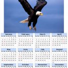 2014 calendar toolbox magnet refrigerator magnet Birds #3