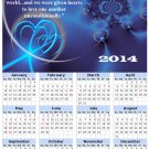 2014 calendar toolbox magnet refrigerator magnet Love #9