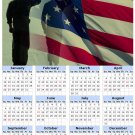 2014 calendar toolbox magnet refrigerator magnet Patriotic #3