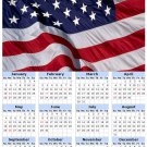 2014 calendar toolbox magnet refrigerator magnet Patriotic #4