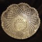 Higgins & Seiter Strawberry Diamond Fan American Brilliant Cut Glass Bowl