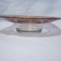Elegant 1920s Wheel Cut 11 Inch Cranberry Stained Bowl