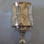 Heavy Silver Plate Victorian Small Goblet or Toothpick