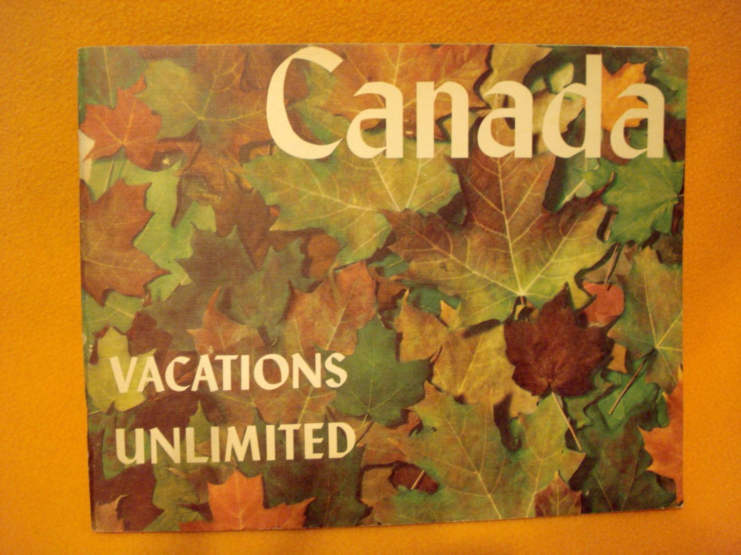 Canada Vacations Unlimited 1950s Travel Brochure