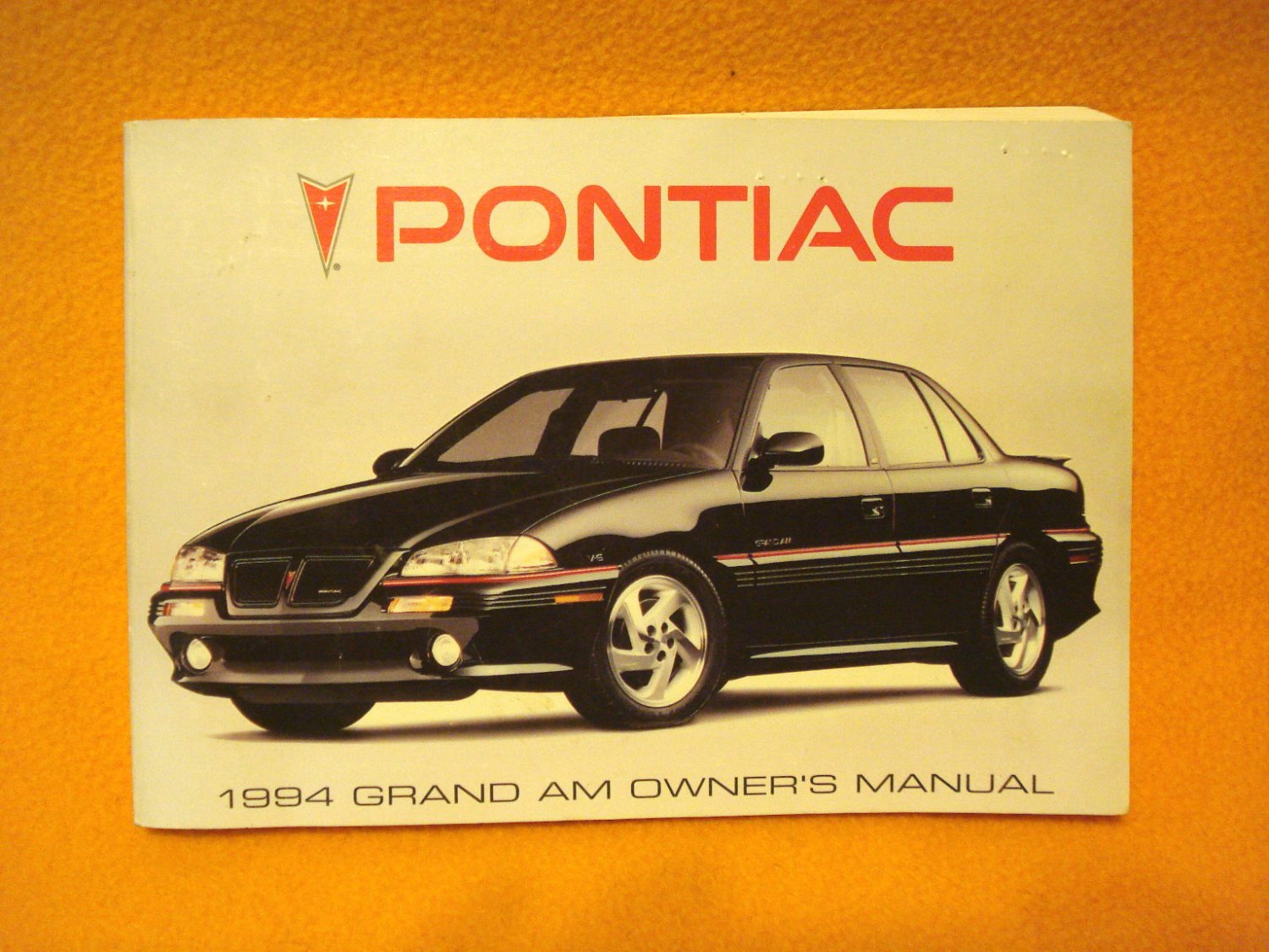 1994 Pontiac Grand Am Owner's Manual