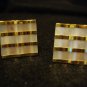 Gold tone and Mother of Pearl classic Vintage Cuff Links