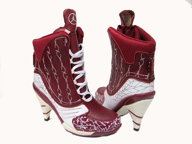 jordan high heel boots