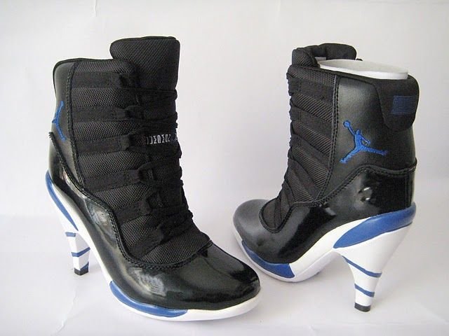 High Heeled Jordan Boots
