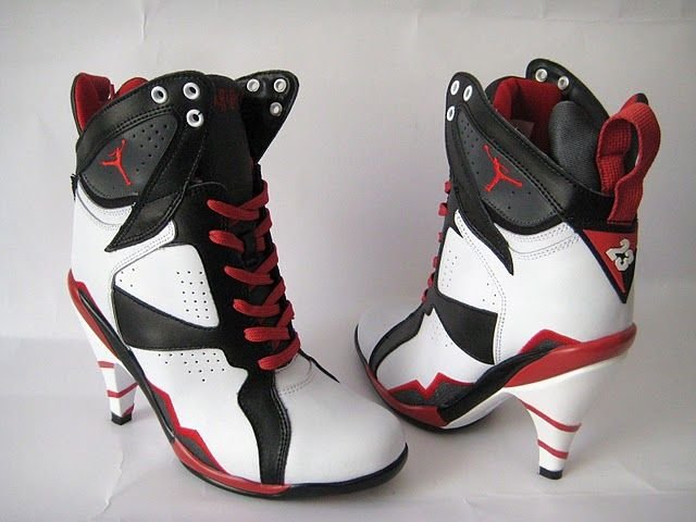 jordan high heel boots